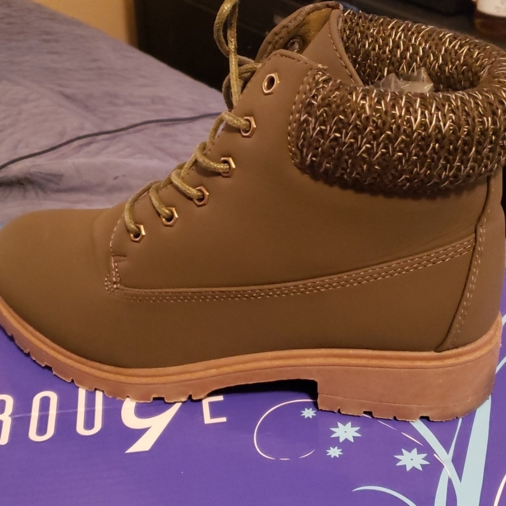 Ankle Lace Up Work Boots